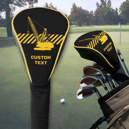 Baukran Golf Headcover