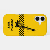 Baukran iPhone 16 Hülle (Rückseite (Horizontal))