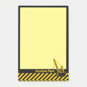 Baukran Post-it Klebezettel (Vorderseite)