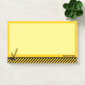 Baukran Post-it Klebezettel (Büro)