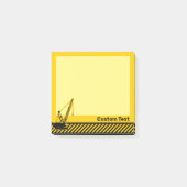 Baukran Post-it Klebezettel (Vorderseite)