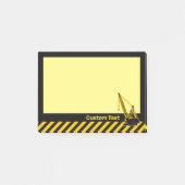 Baukran Post-it Klebezettel (Vorderseite)