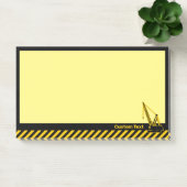 Baukran Post-it Klebezettel (Büro)