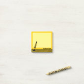 Baukran Post-it Klebezettel (Auf Schreibtisch)