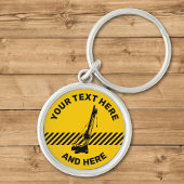 Baukran Schlüsselanhänger