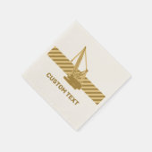 Baukran Serviette (Ecke)