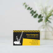 Baukran Visitenkarte (Stehend Vorderseite)