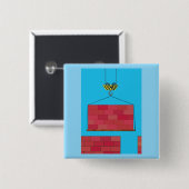 Baukrane Hubsteinwand Button (Vorne & Hinten)