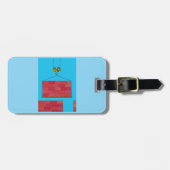 Baukrane Hubsteinwand Gepäckanhänger (Vorderseite horizontal)