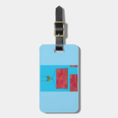 Baukrane Hubsteinwand Gepäckanhänger (Vorderseite vertikal)