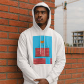 Baukrane Hubsteinwand Hoodie