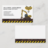 Baukrane Visitenkarte (Vorne/Hinten)