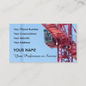 Baukranspezialbusse und Turmkranspezialbusse Visitenkarte (Rückseite)