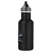Baukranwagen Edelstahlflasche (Rechts)
