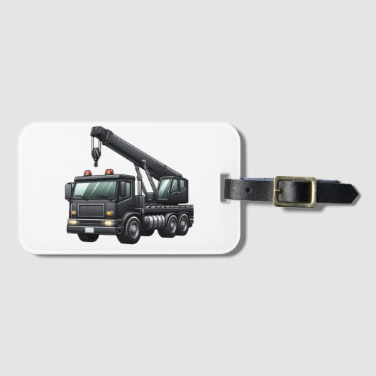 Baukranwagen Gepäckanhänger (Vorderseite (Horizontal))