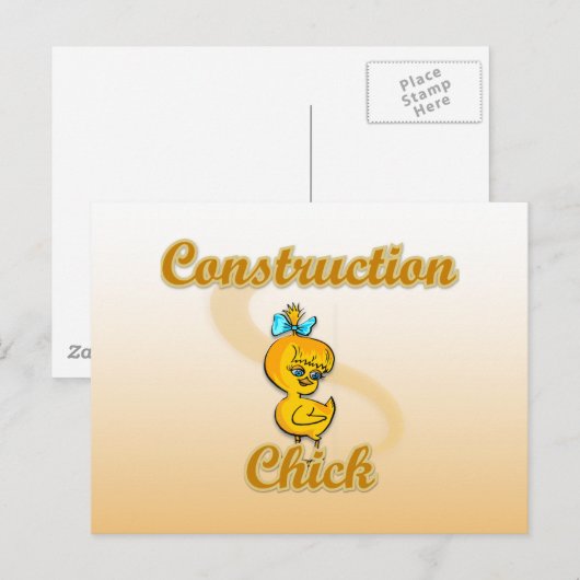 Baukranz Postkarte (Vorne/Hinten)