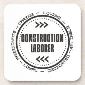 Baulabor Getränkeuntersetzer (Vorderseite)