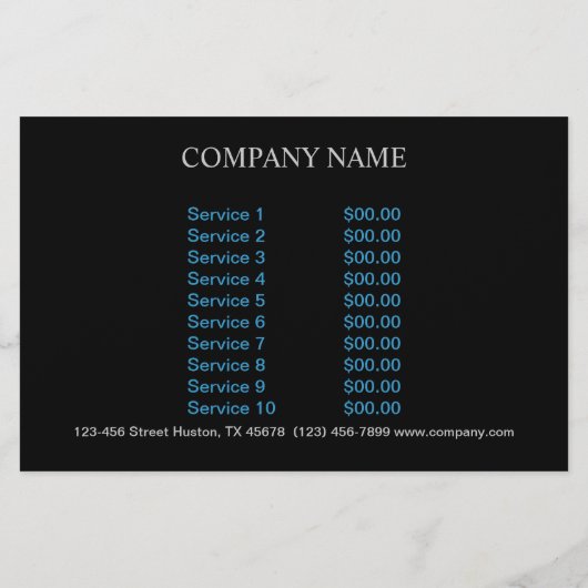 Baulandschaftszäune Flyer (Hinten)