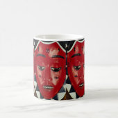 Baule Maske, die Elfenbeinküste Kaffeetasse (Mittel)