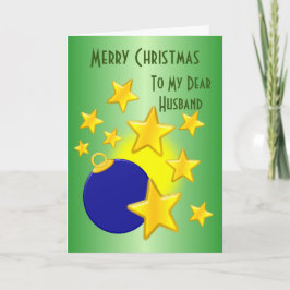 Baule with Stars Weihnachtskarte für den Weihnacht Feiertagskarte