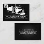 Bauleistungen | QR-Code Visitenkarte (Vorne/Hinten)