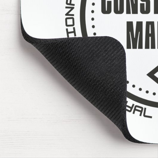 Bauleiter Mousepad (Ecke)