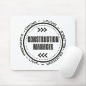 Bauleiter Mousepad (Mit Mouse)