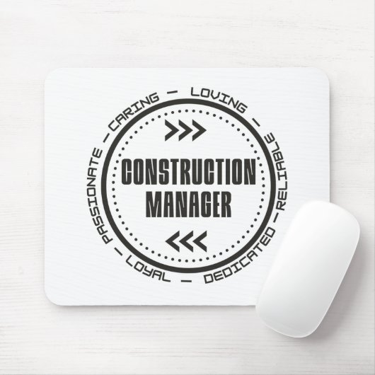 Bauleiter Mousepad (Mit Mouse)