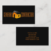 Bauleitung des Generalunternehmers Visitenkarte (Vorne/Hinten)