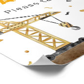 Bauliche Favoriten: Geburtstagsabenteuer Poster (Ecke)