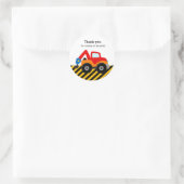 BAULKW RUNDER AUFKLEBER (Tasche)