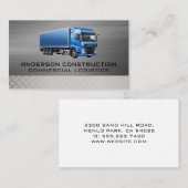 BAULKW | Steel Metallic Visitenkarte (Vorne/Hinten)