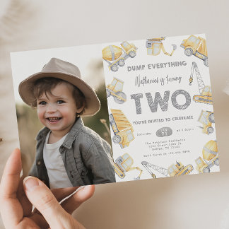 BAULKW ZWEI Party Einladung