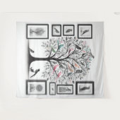 Baum 01 wandteppich (Vorderseite (Horizontal))