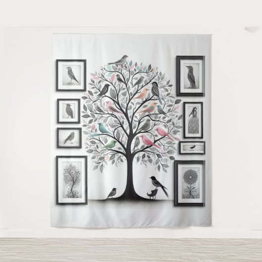 Baum 01 wandteppich (Vorderseite)