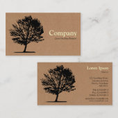 Baum 02 - Sammelpack Visitenkarte (Vorne/Hinten)