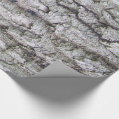 Baum 5 - Eichenbaumrinde Geschenkpapier (Ecke)