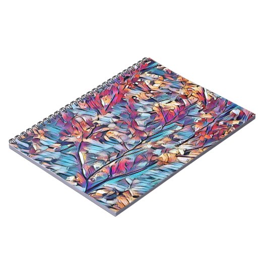 BAUM ABSTRAKT NOTIZBLOCK (Linke Seite)