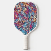 BAUM ABSTRAKT PICKLEBALL SCHLÄGER (Vorderseite)