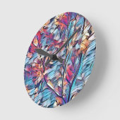 BAUM ABSTRAKT RUNDE WANDUHR (Winkel)