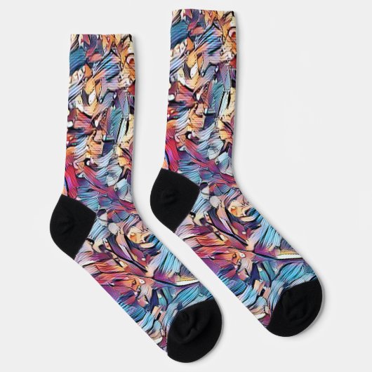 BAUM ABSTRAKT SOCKEN (Rechts)