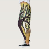 Baum Abstrakte Natur Kunst Leggings (Links)