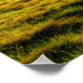 Baum am Feuer Poster (Ecke)