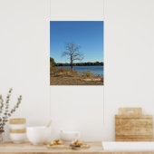 Baum am Fluss Poster (Küche)