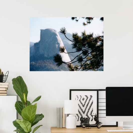 Baum am Halbkuppel Poster (Heimbüro)