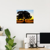 Baum am Morgen Poster (Heimbüro)