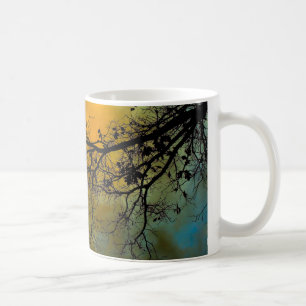 Baum am Sturm Kaffeetasse