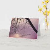 Baum Art Grace Bible Faith Card Philippianer 1:2 Karte (Gelbe Blume)