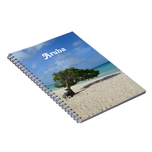 Baum Arubas Divi Divi Notizblock (Rechte Seite)