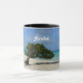 Baum Arubas Divi Divi Tasse (Zentrum)
